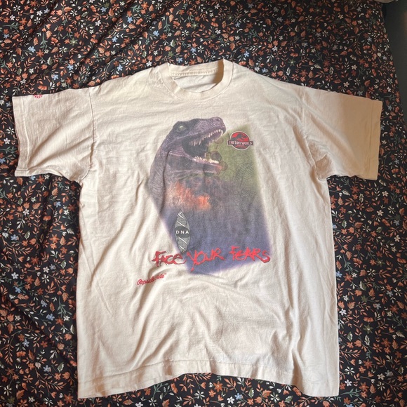 1997 Jurassic Park The Lost World Promo Tee - Picture 1 of 8